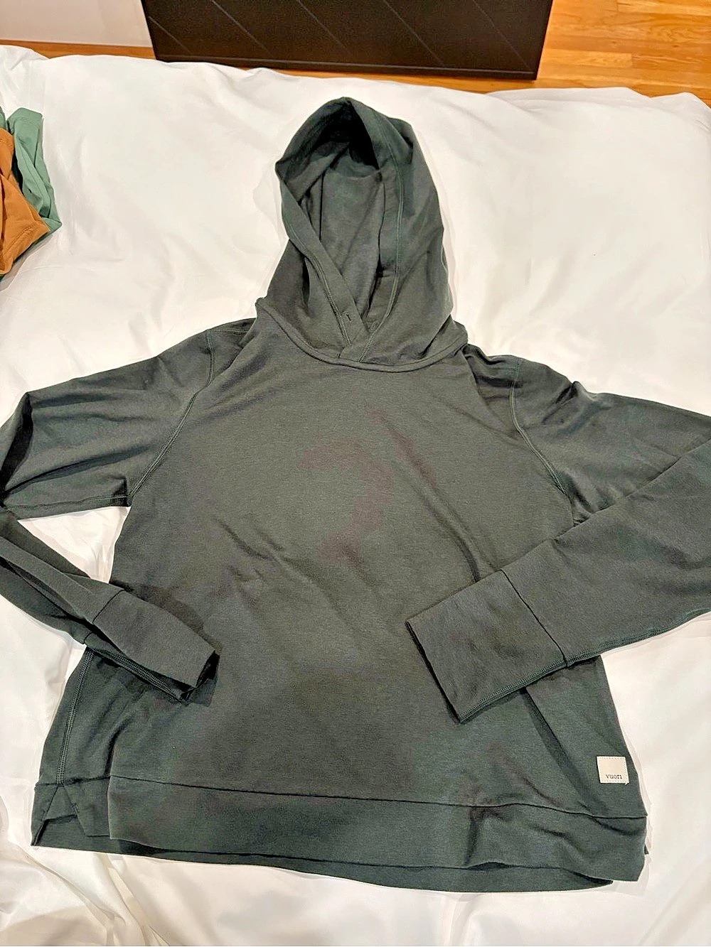 Vuori Halo Hoodie Green Small